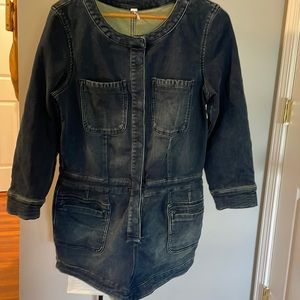 A Free People denim jumper